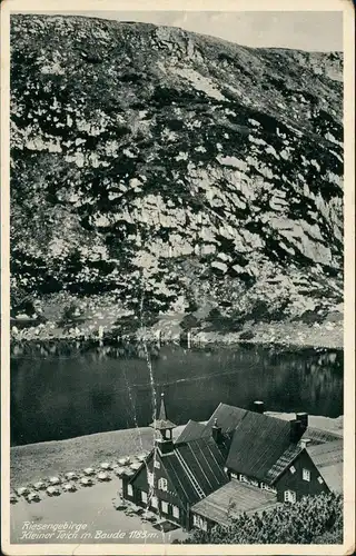 Brückenberg Krummhübel Karpacz Górny Karpacz Kleiner Teich Riesengebirge 1940