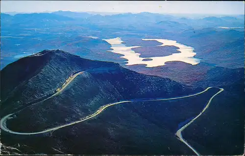 Lake Placid Scenic Whiteface Mt. Memorial Highway, Adirondacks 1958