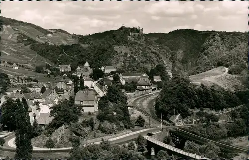 Ansichtskarte Altenahr Panorama-Ansicht 1955