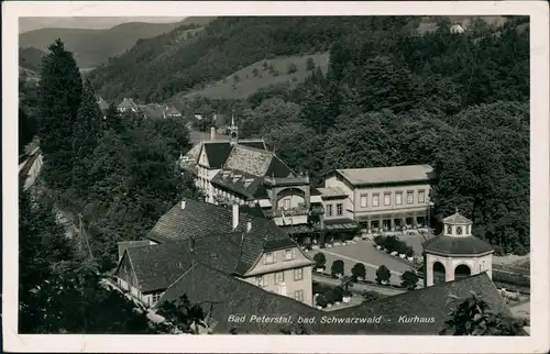 Bad Peterstal-Griesbach Panorama  mit Kurhaus Bad Peterstal Schwarzwald 1940