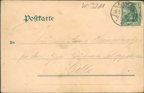Ansichtskarte Eime Lk Hildesheim Stadt, Ratskeller u. Postagentur 1912