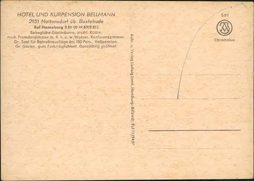 Nottensdorf Mehrbild-AK Hotel Bellmann Gasthof u. Kurpension 1955