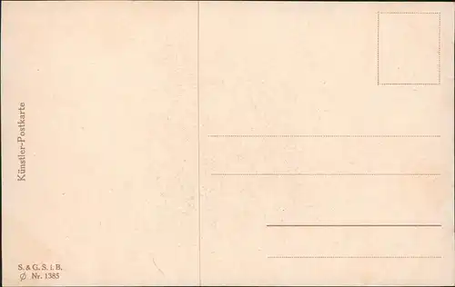 Ansichtskarte  Künstlerkarte Quartierfreuden - Scherzkarte 1917