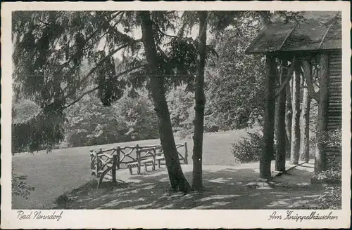 Ansichtskarte Bad Nenndorf Partie Am Knüppelhäuschen 1930