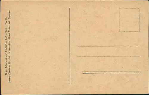 Ansichtskarte Helgoland (Insel) Luftbild aus 200 m Höhe 1928