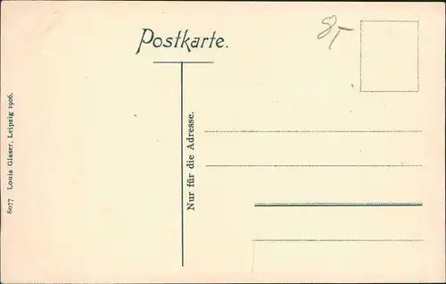 Ansichtskarte Goslar Partie an der Stadt 1912