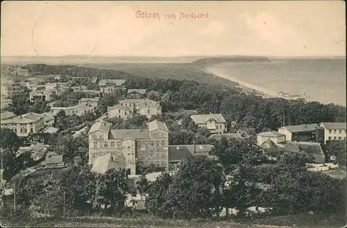Ansichtskarte Göhren (Rügen) vom Nordpeerd - Strand-Hotel 1905