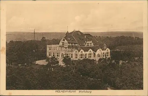 Ansichtskarte Mülheim an der Ruhr Wolfsburg 1934