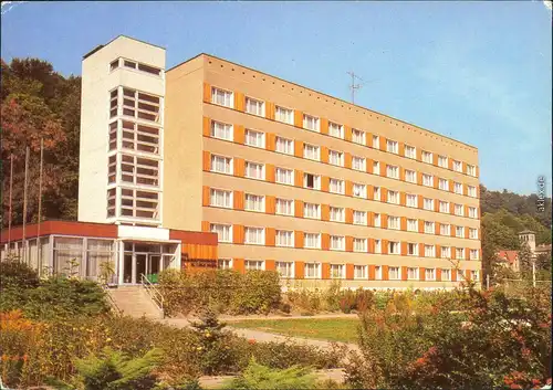 Ansichtskarte Bad Blankenburg FDGB-Erholungsheim "Magnus Poser" 1981