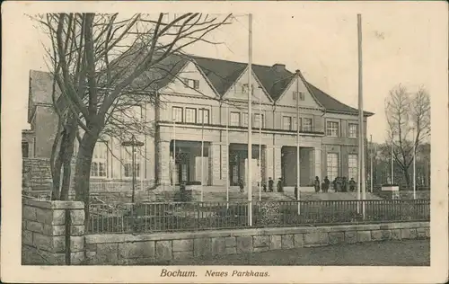 Ansichtskarte Bochum Neues Parkhaus. 1914