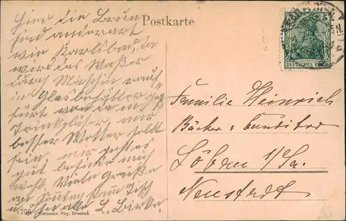Ansichtskarte Bad Elster Moritzquelle, Bedienstete - colorierte AK 1909