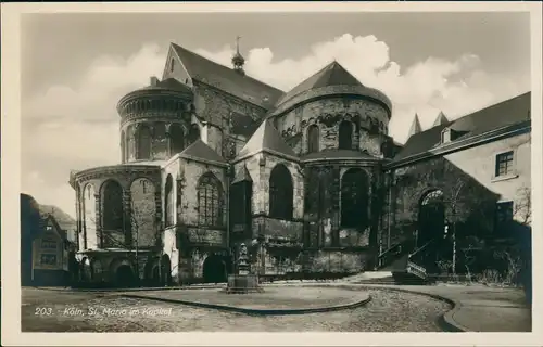 Ansichtskarte Köln St. Maria im Kapitol - Fotokarte 1932