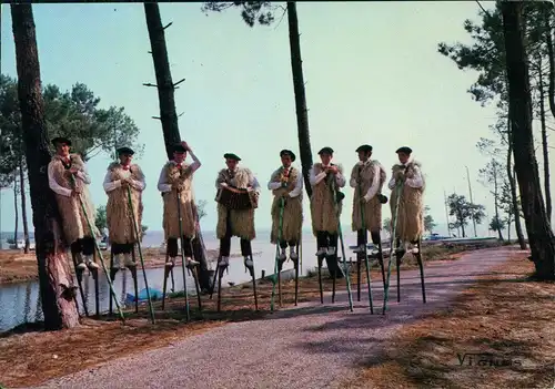 .Frankreich VISAGE DES LANDES Folklore "Lous Becuts de Countis" 1975