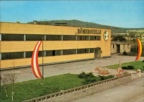 Burgenland (Österreich) Edelstal, Burgenland RÖMERQUELLE Fabrik-Ansicht 1975