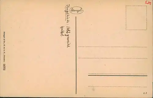 Marburg an der Lahn Kugel-Kirche Kugelkirche Gebäude-Ansicht 1910