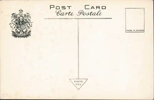 Postcard Ottawa Memorial Chamber, Peace Tower, Parliament Buildings 1920