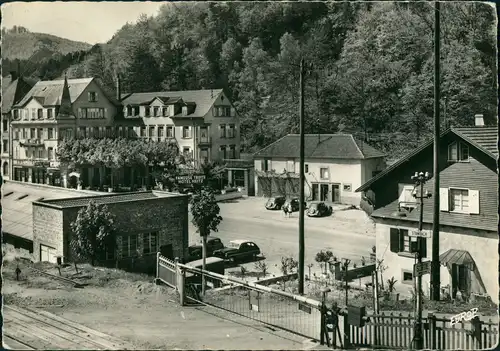 CPA Stambach-Haegen Gasthaus La Famuse Truite, Oldtimer 1959