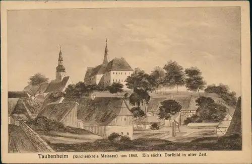 Taubenheim-Klipphausen Taubenheim (Kirchenkreis Meissen) sächs. 1935