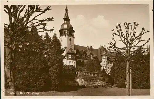 Postcard Bad Flinsberg Świeradów-Zdrój Kurhaus - Fotokarte 1928