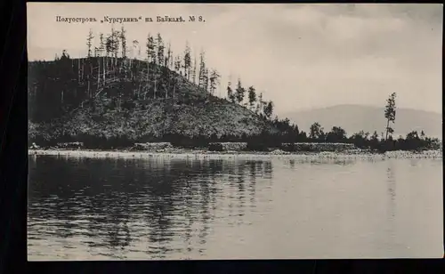 .Russland Baikalsee Байкал Peninsula, Kurgulik Russia Россия 1905
