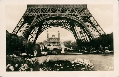 CPA Paris Eiffelturm Tour Eiffel - Fotokarte 1931