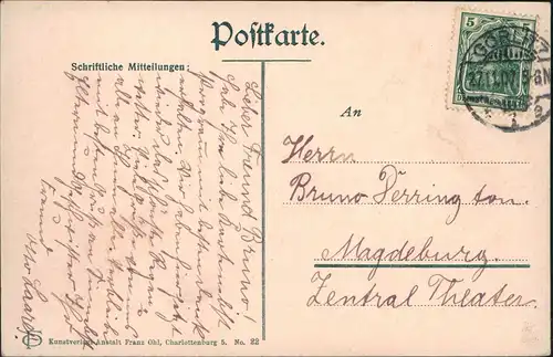 Postcard Görlitz Zgorzelec Ruhmeshalle, Gebäude-Ansicht 1907