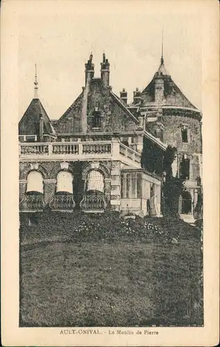 CPA .Frankreich Frankreich AULT-ONIVAL Le Moulin de Pierre 1910