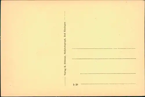 Ansichtskarte Bad Kissingen Bismarcks Empfangszimmer 1920