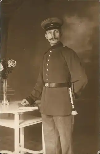 Militär Propaganda Soldaten Foto (Atelier-Photo Diebold Strassburg Elsass) 1915