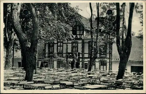 Ansichtskarte Frankfurt (Oder) Restaurant Buschmühle 1932