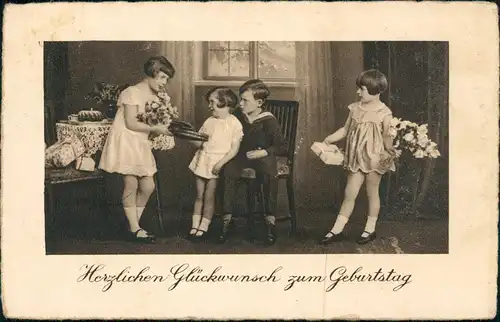 Glückwunsch Geburtstag Birthday Kinder überbringen Geschenke 1939