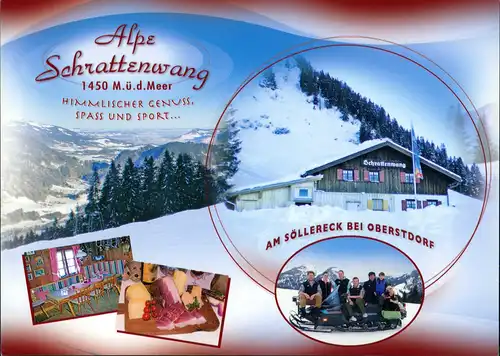 Ansichtskarte Oberstdorf (Allgäu) Alpe Schrottenwang 2008