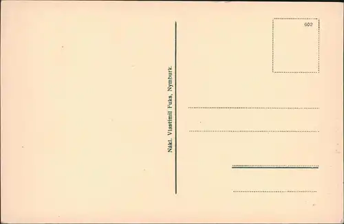 Postcard Nimburg (Neuenburg) Nymburk Stadtpartie - Dampfer 1928