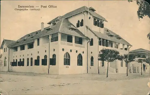 Daressalam Tanganyika Territory Post Tansania Deutsch-Ostafrika Kolonie 1922