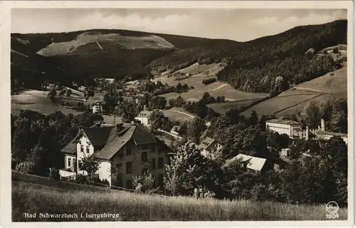 Bad Schwarzbach-Bad Flinsberg   Świeradów-Zdrój  Isergebirge 1938