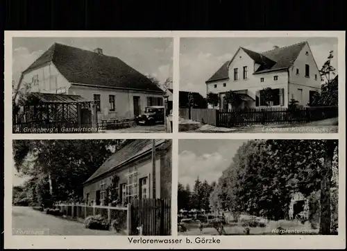 Verlorenwasser-Bad Belzig Gastwirtschaft Grüneberg, Landhaus  Forsthaus 1920