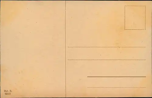 Kinder Künstlerkarte Früh übt sich, was ein Meister werden will Dackel 1912