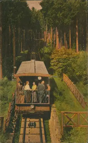 Ansichtskarte Bad Wildbad Bergbahn 1922