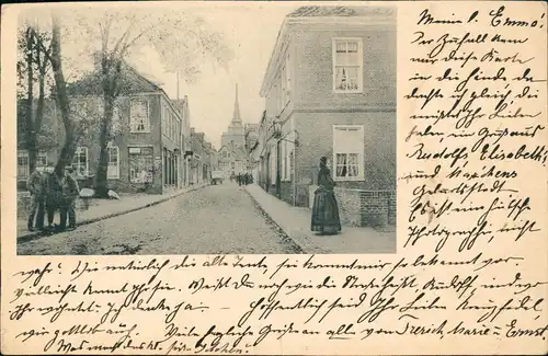 Ansichtskarte  Straßenszene - Kinder 1899