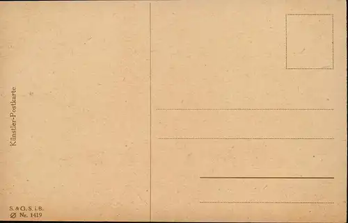 Ansichtskarte  Nur einen Kuß Künstlerkarte: Junge Frau 1912