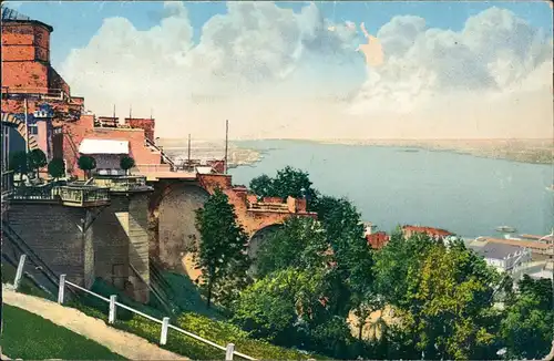 Nischni Nowgorod Ни́жний Но́вгород (Горький)  la Volga 1915 Feldpoststempel WK1