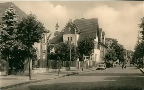 Ansichtskarte Genthin Bahnhofstraße 1960