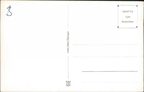 Ansichtskarte Schopfheim Schwarzwälder Zitherfreunde u. Stadt MB 1967