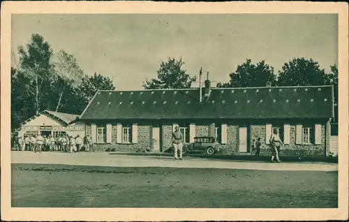 CPA La Courtine Camp - Kaserne 1922