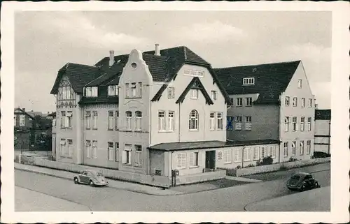 Ansichtskarte Westerland-Sylt Caritas Kindererholungsheim Haus Nordmark 1962
