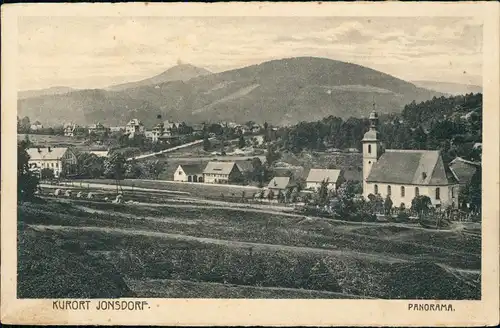 Ansichtskarte Jonsdorf Stadtpartie 1911