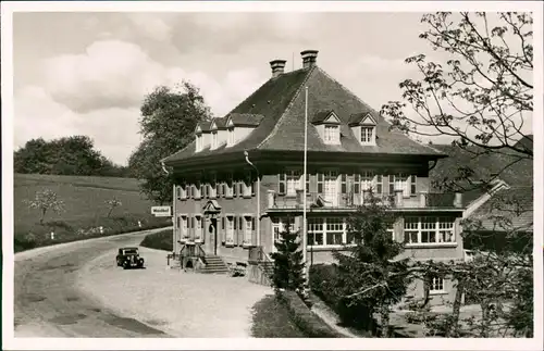 Ansichtskarte Lörrach Landgasthaus Waidhof - Fotokarte 1940