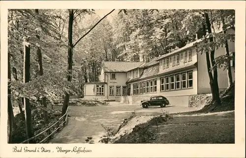 Ansichtskarte Bad Grund (Harz) Iberger Kaffeehaus 1934