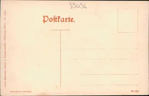 Ansichtskarte Eutin Geburtshaus Carl Maria von Weber 1918