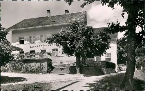 Ansichtskarte Raitbach-Schopfheim Gasthaus zur Krone - Raitbach 1962